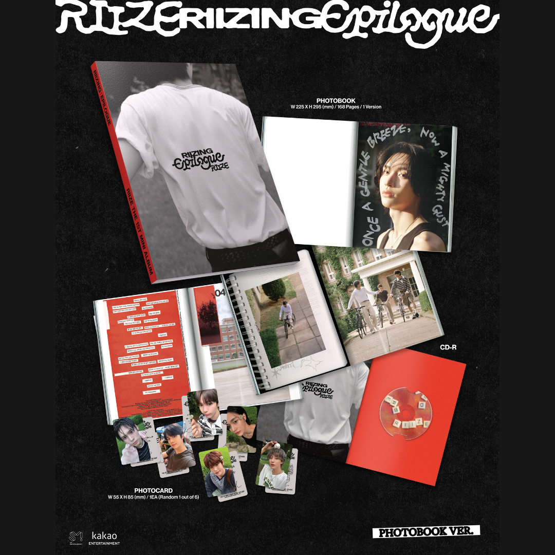 RIIZE 1st MINI ALBUM - RIIZING: EPILOGUE - PHOTOBOOK