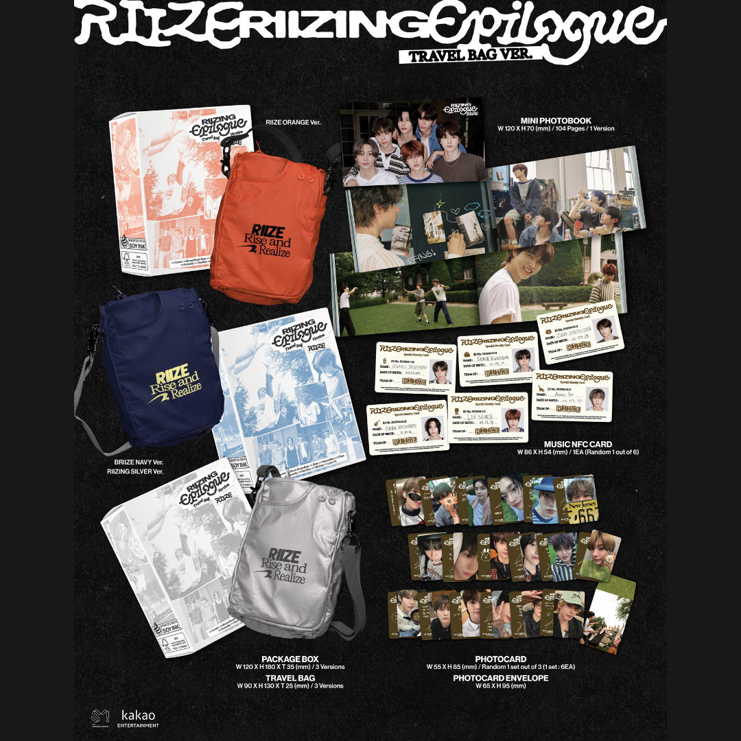 RIIZE RIIZING EPILOGUE - Travel Bag ver