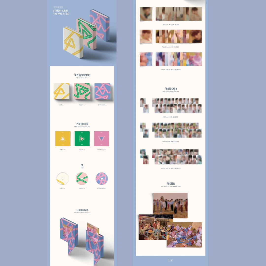 SEVENTEEN - 5th Mini Album - You Make My Day