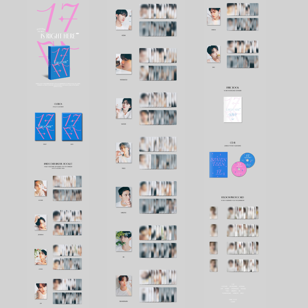 SEVENTEEN - Best Album - 17 Right Here - Dear version