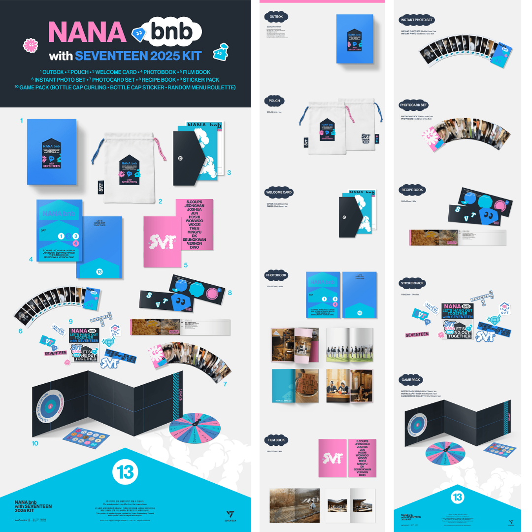 Seventeen - NANA Bnb with SEVENTEEN PB Kit
