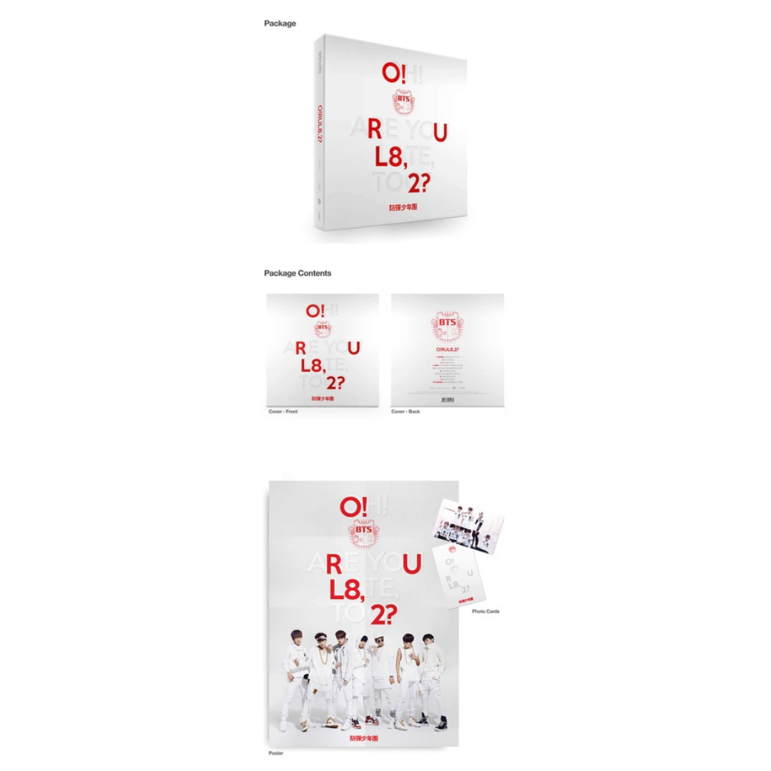 BTS - 1st Mini Album - 'O!RUL8,2?(N.O)'