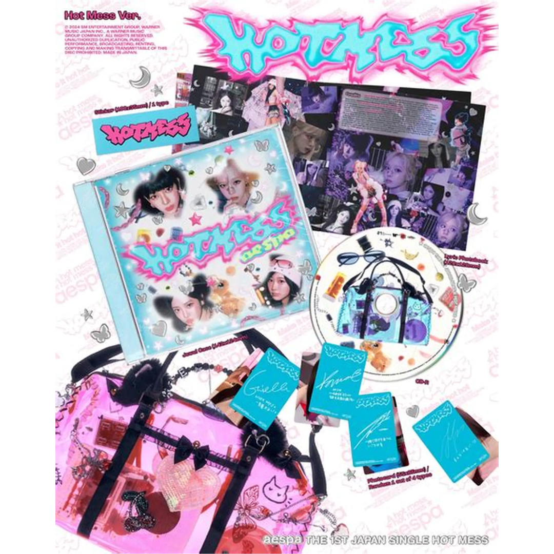AESPA JAPAN 1st Single HOT MESS ver