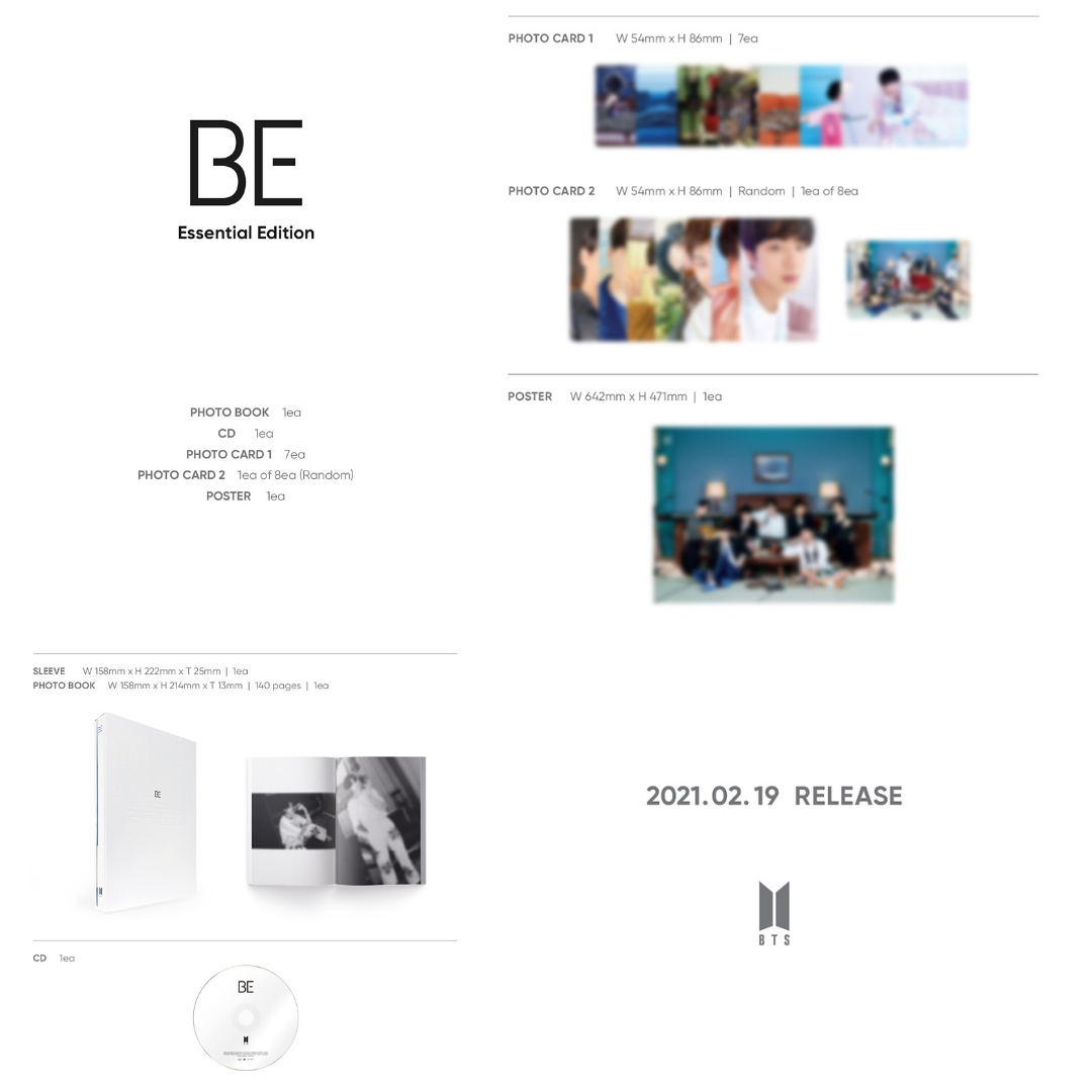 BTS - BE - Essential Edition