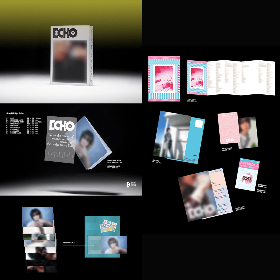 BTS JIN - 2nd Mini Album 'ECHO' - Weverse Album ver