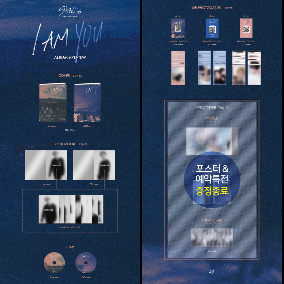Stray Kids - 3rd Mini album I am YOU