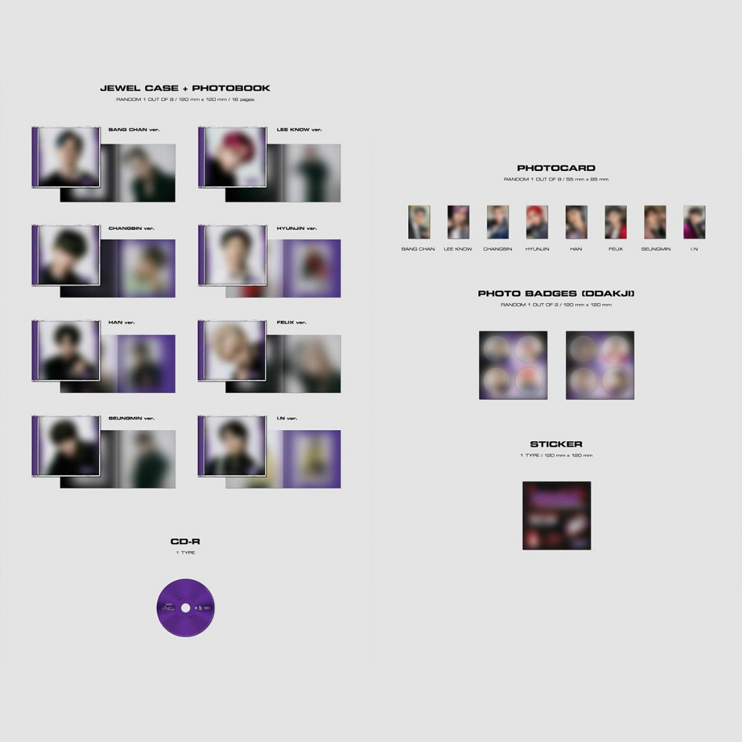 Stray Kids - 6th Mini album - Oddinary - Jewel Case ver