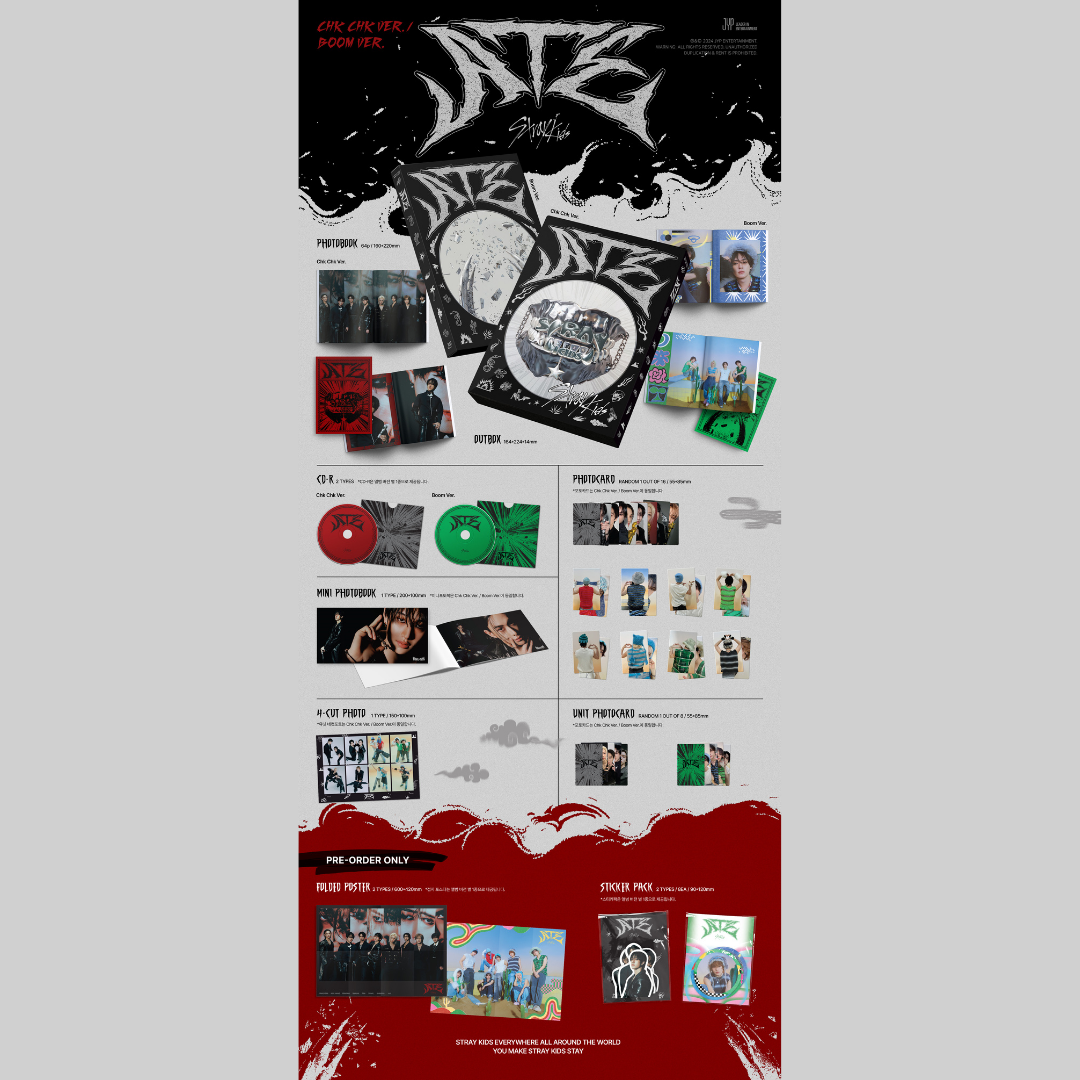 Stray Kids - 9th Mini album - ATE - Chk Chk or Boom version