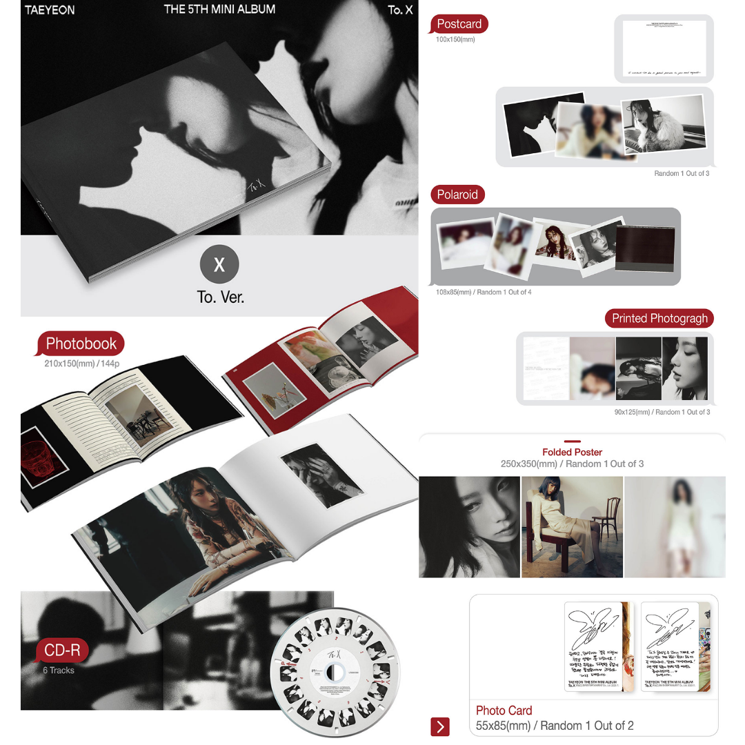 TAEYEON - TO.X - TO VER