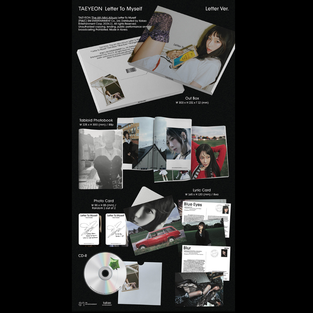 TAEYEON - LETTER TO MYSELF - LETTER VER
