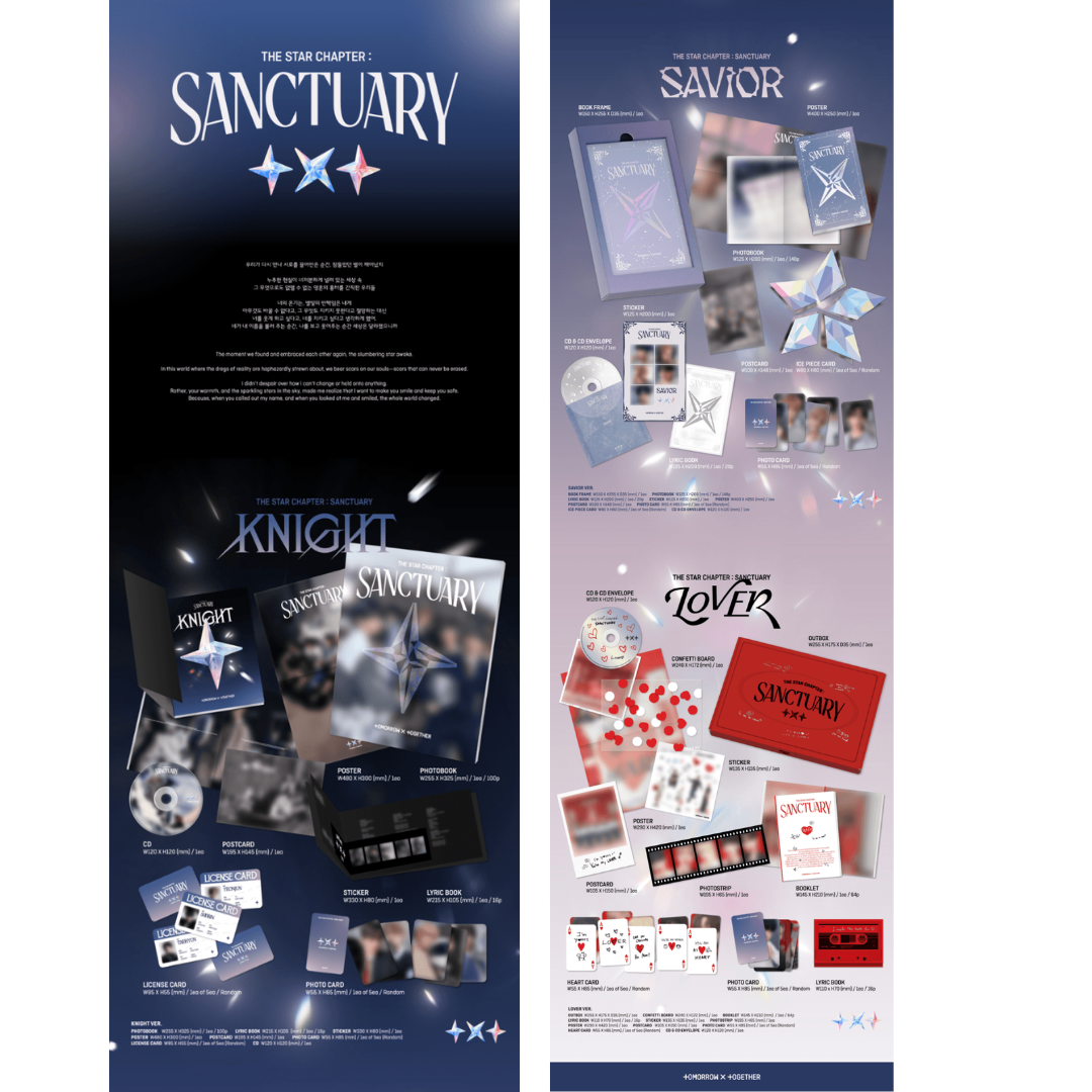 TXT - Mini 7 - The Star Chapter: SANCTUARY - PB version