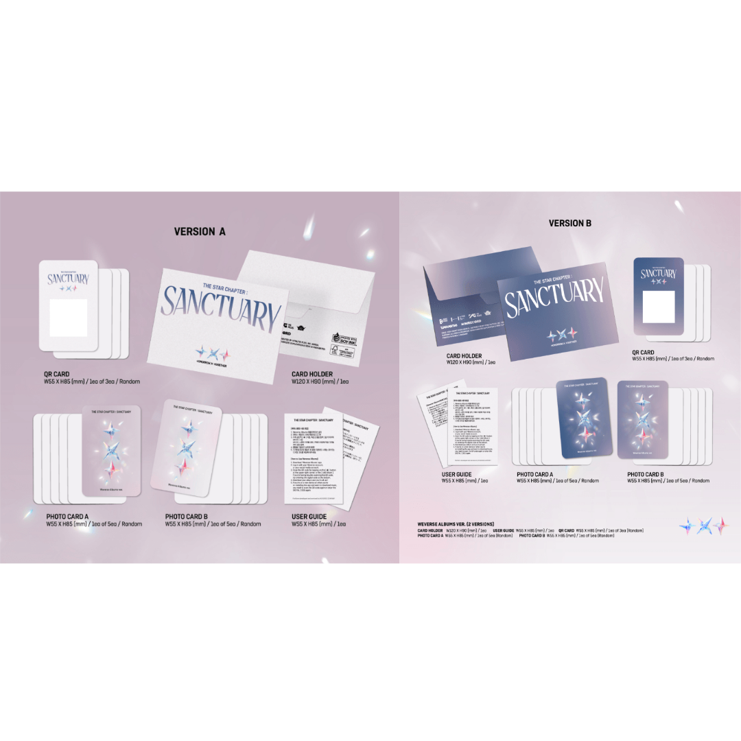 TXT -Mini 7 - The Star Chapter: SANCTUARY - Weverse Album version