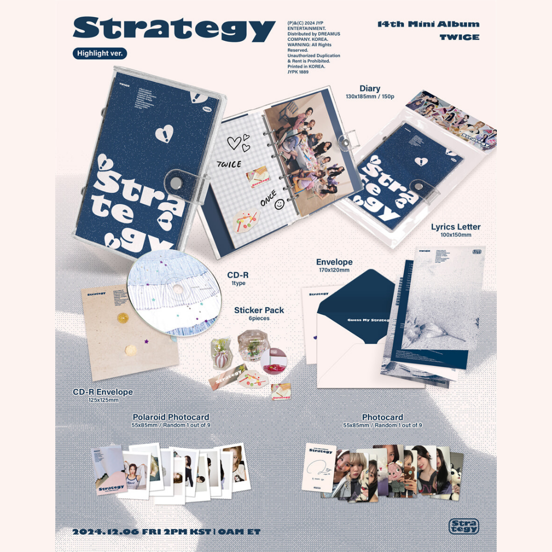 Twice - 14th Mini album - Strategy - Highlight version