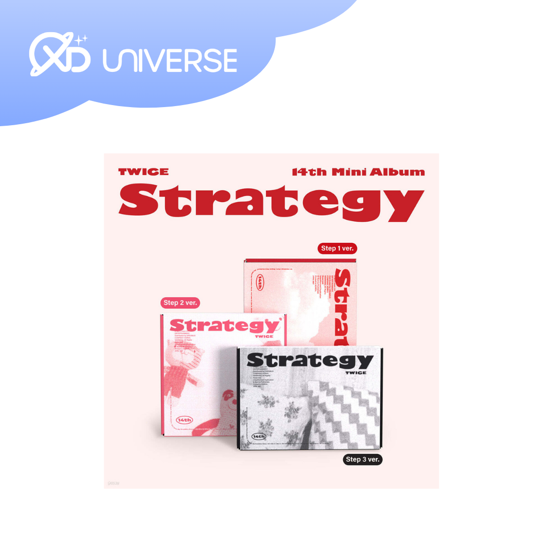 Twice - 14th Mini album - Strategy - PB version