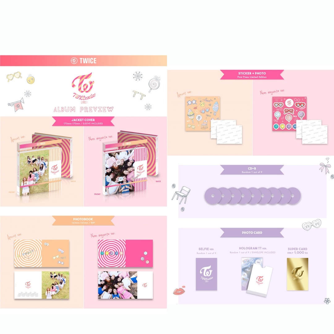 Twice - 3rd Mini album - Twicecoaster: Lane 1