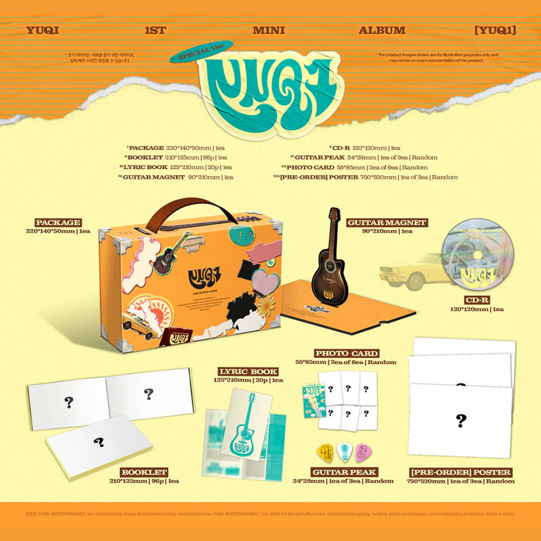 Yuqi - 1st Mini Album - YUQ1 - Special version