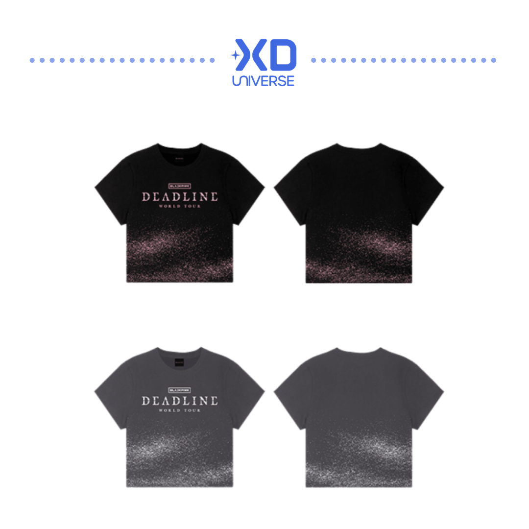 BLACKPINK - DEADLINE TOUR - LOGO CROP TEE