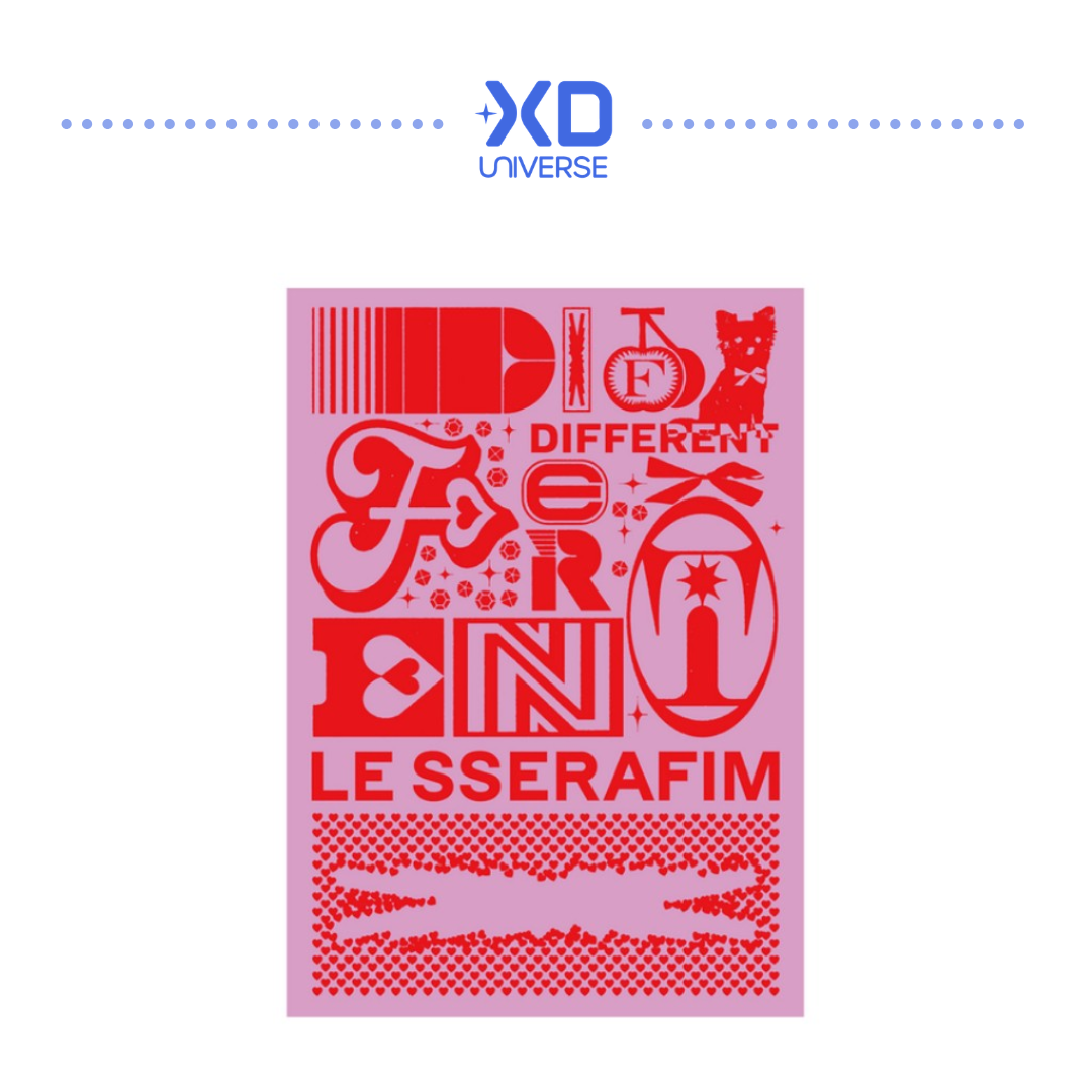 LE SSERAFIM JAPAN 4TH SINGLE ALBUM DIFFERENT - LIMITED EDITION - NOSTALGIC YLANG