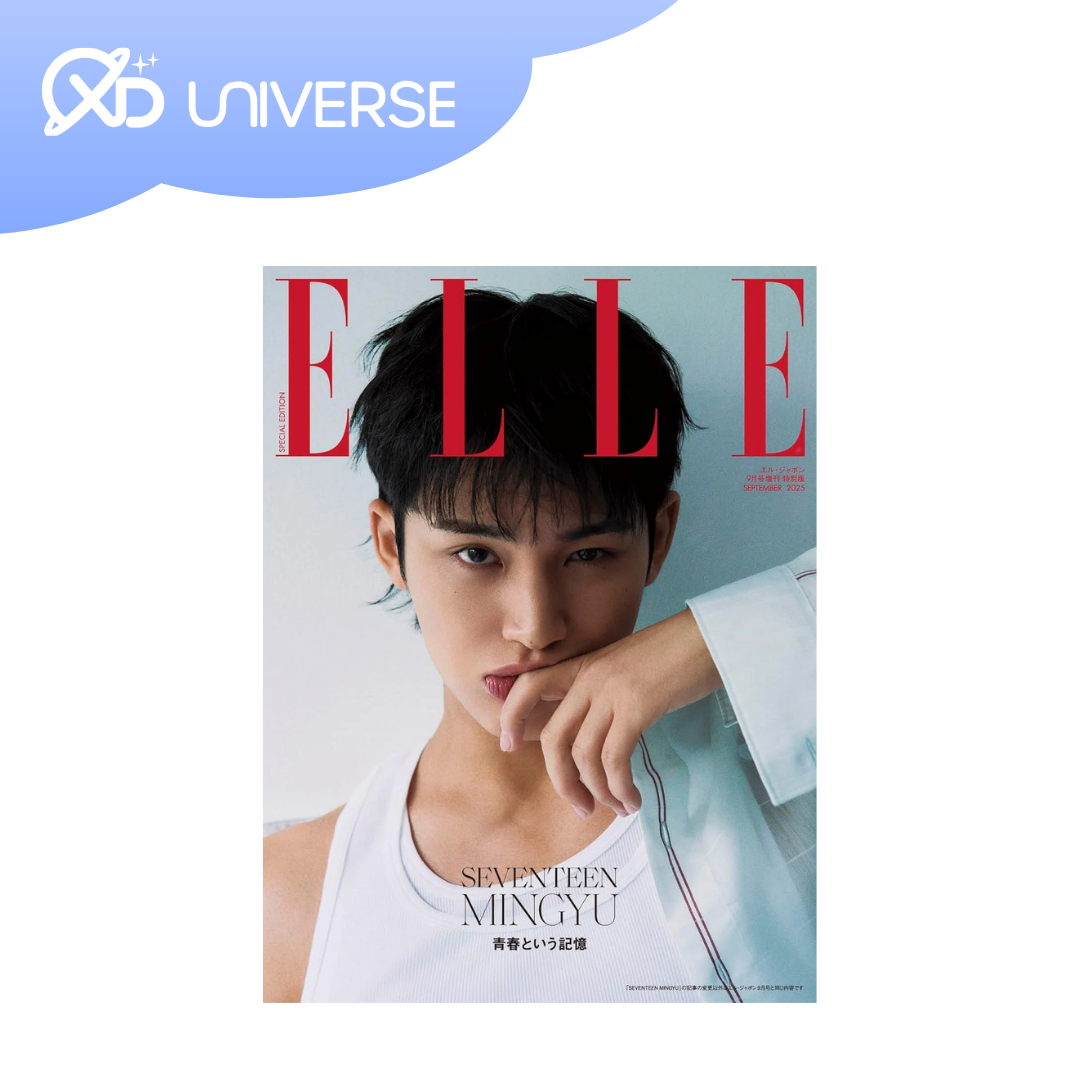 SEVENTEEN MINGYU - MAGAZINE - ELLE JAPAN