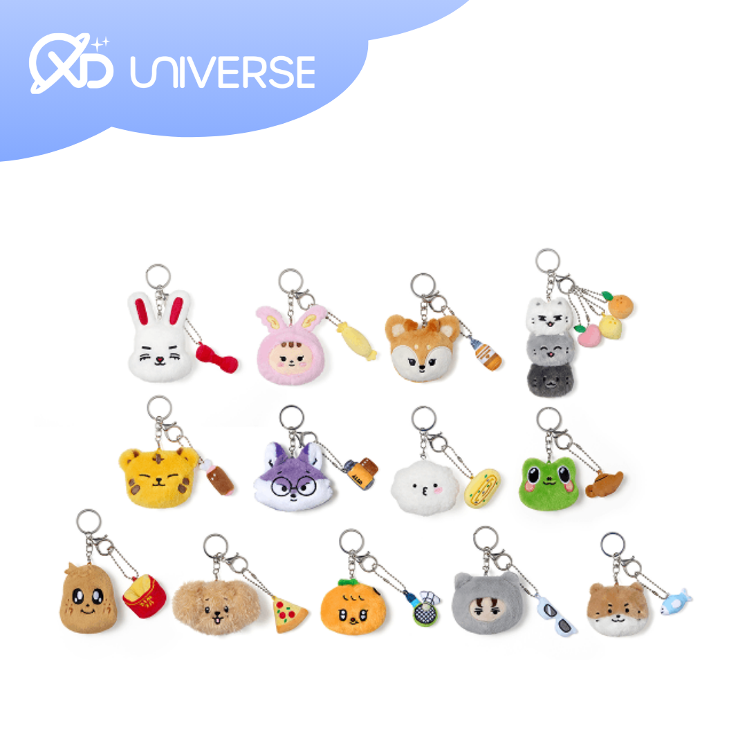 SEVENTEEN MINITEEN - Face Plush Keyring
