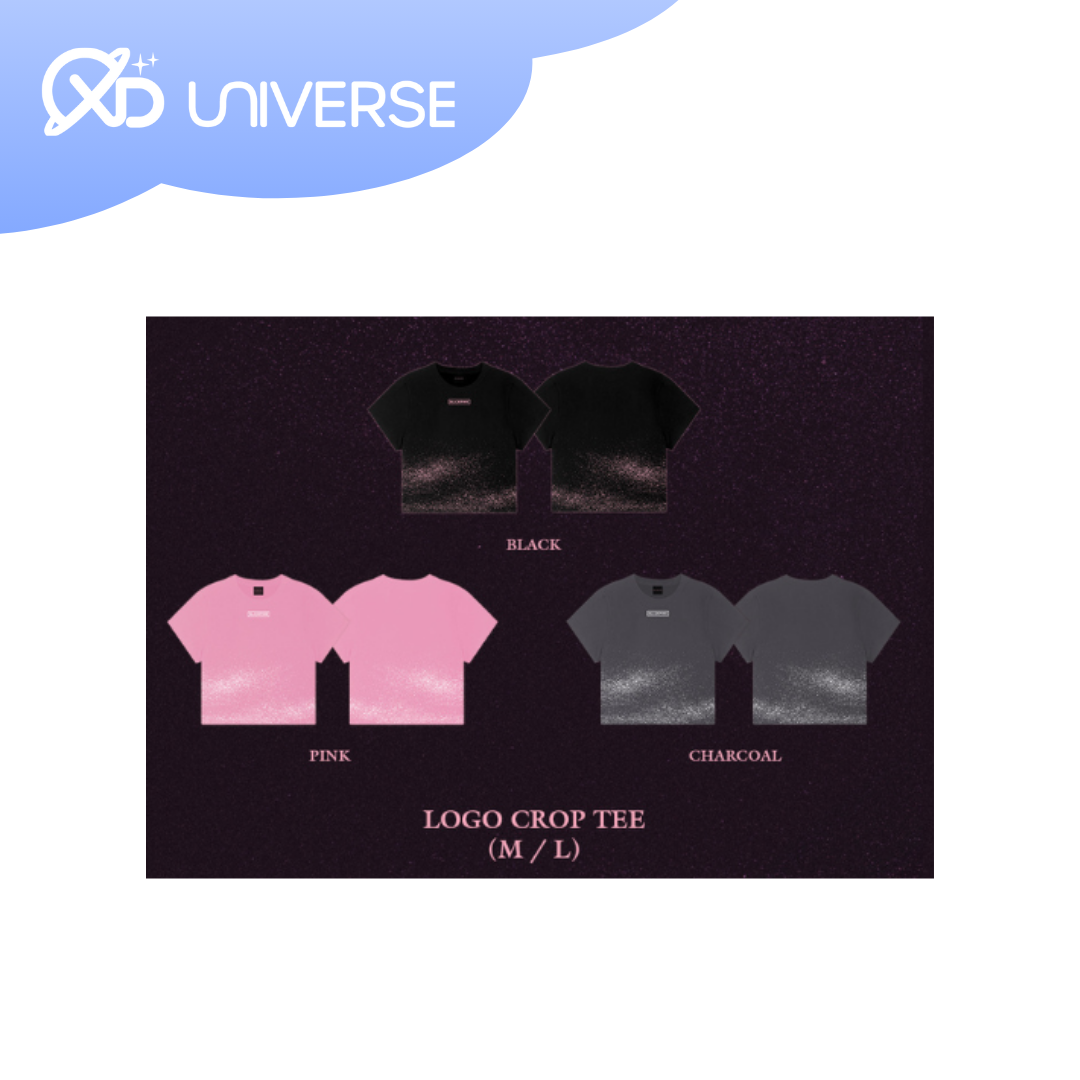 BLACKPINK - DEADLINE TOUR -BLACKPINK LOGO CROP TEE