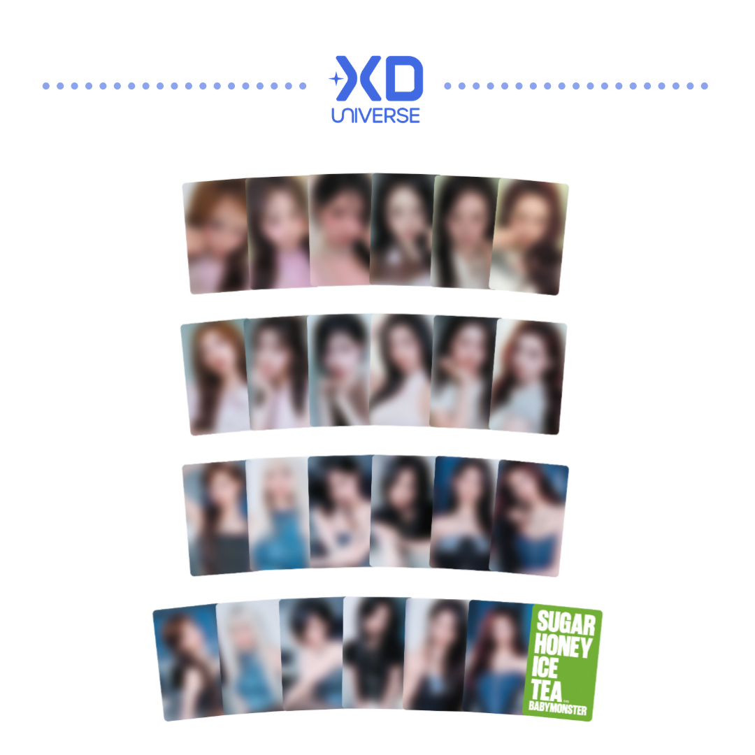 BABYMONSTER World Tour '춤(CHOOM)' in Japan Official Goods Choom Random Trading Card (SUGAR HONEY ICE TEA)