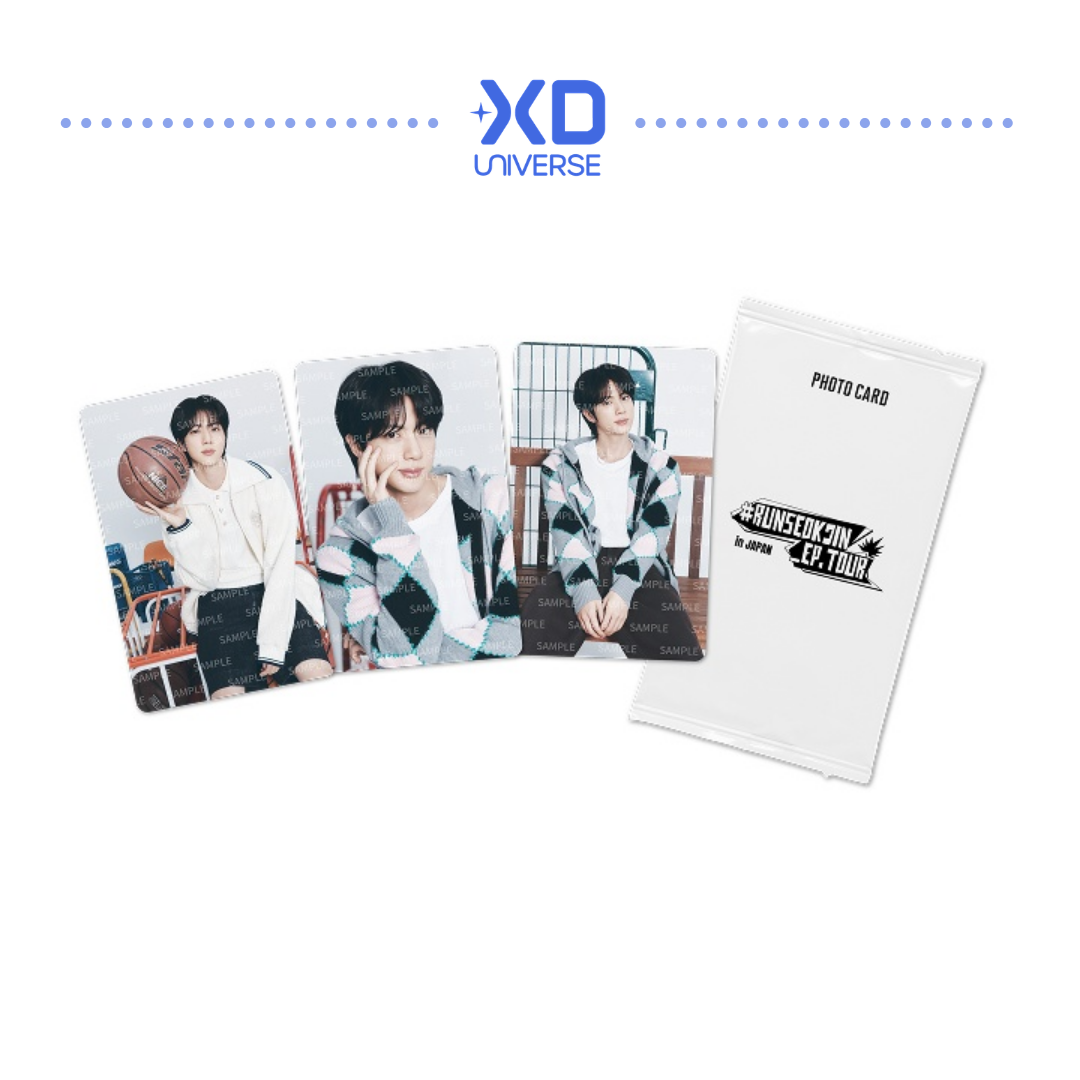 BTS Jin RUNSEOKJIN EP. TOUR In Japan Random Trading Card