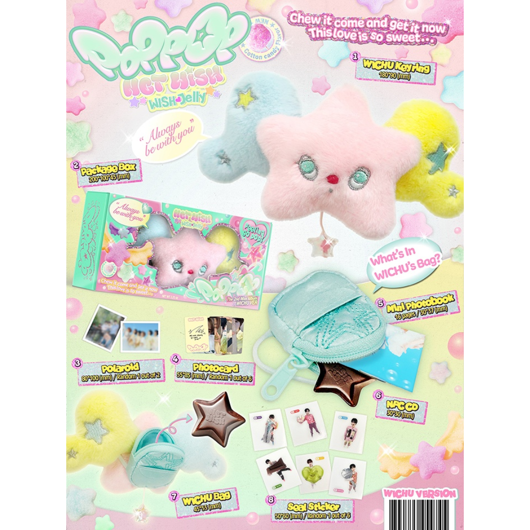 NCT WISH - 2nd Mini Album - Poppop - Wichu version