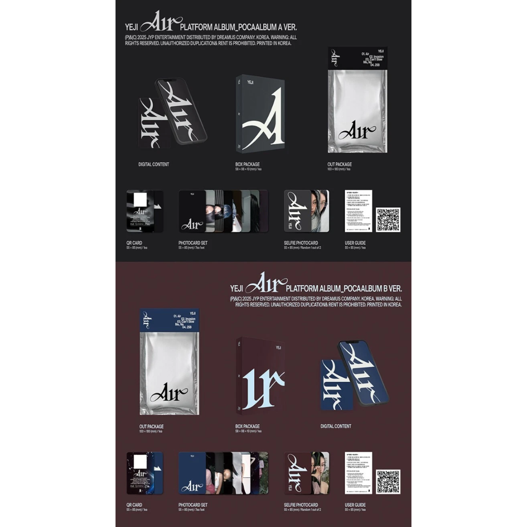 YEJI (Air) PLATFORM ALBUM_POCAALBUM VER.