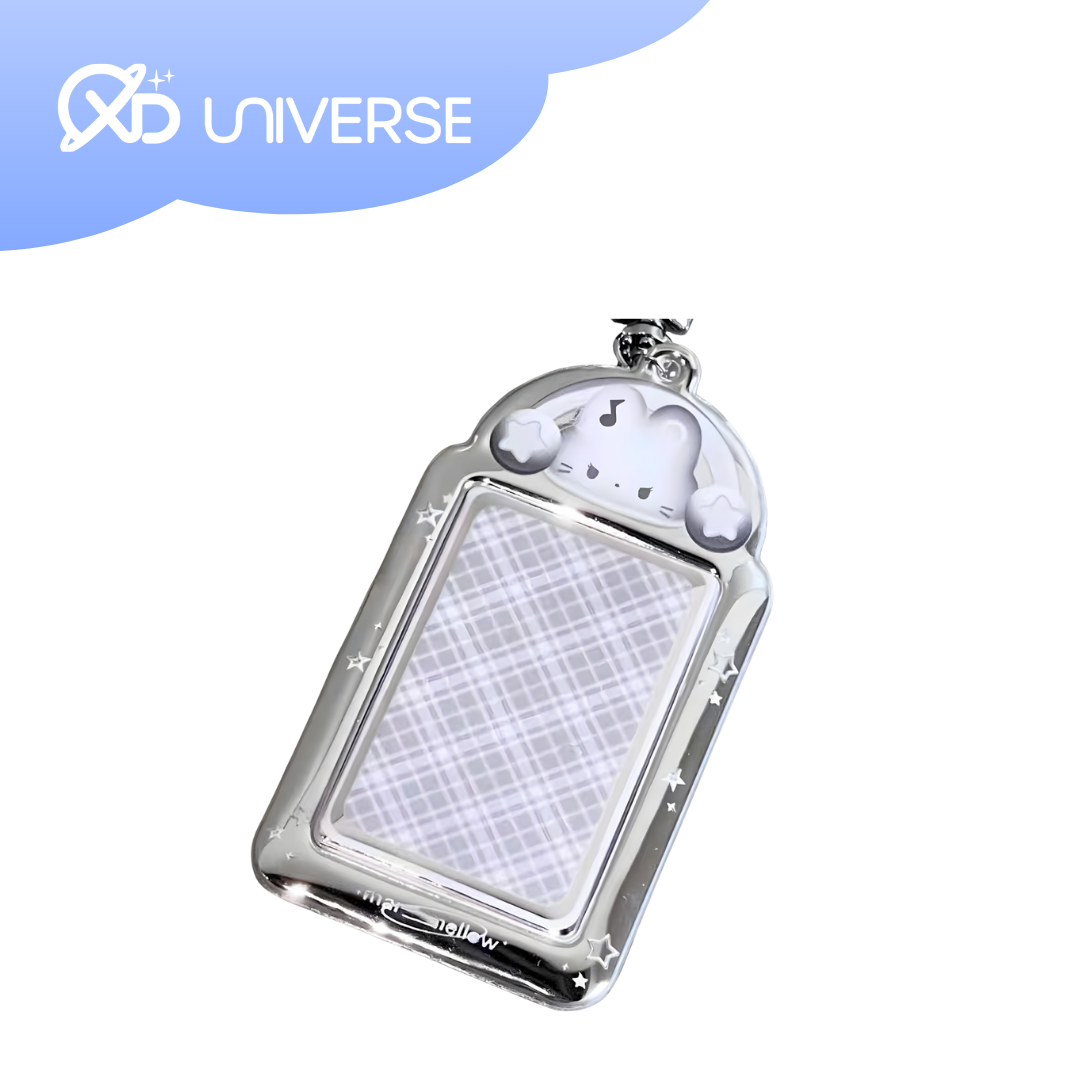 METALLIC RABBIT PHOTOCARD HOLDER