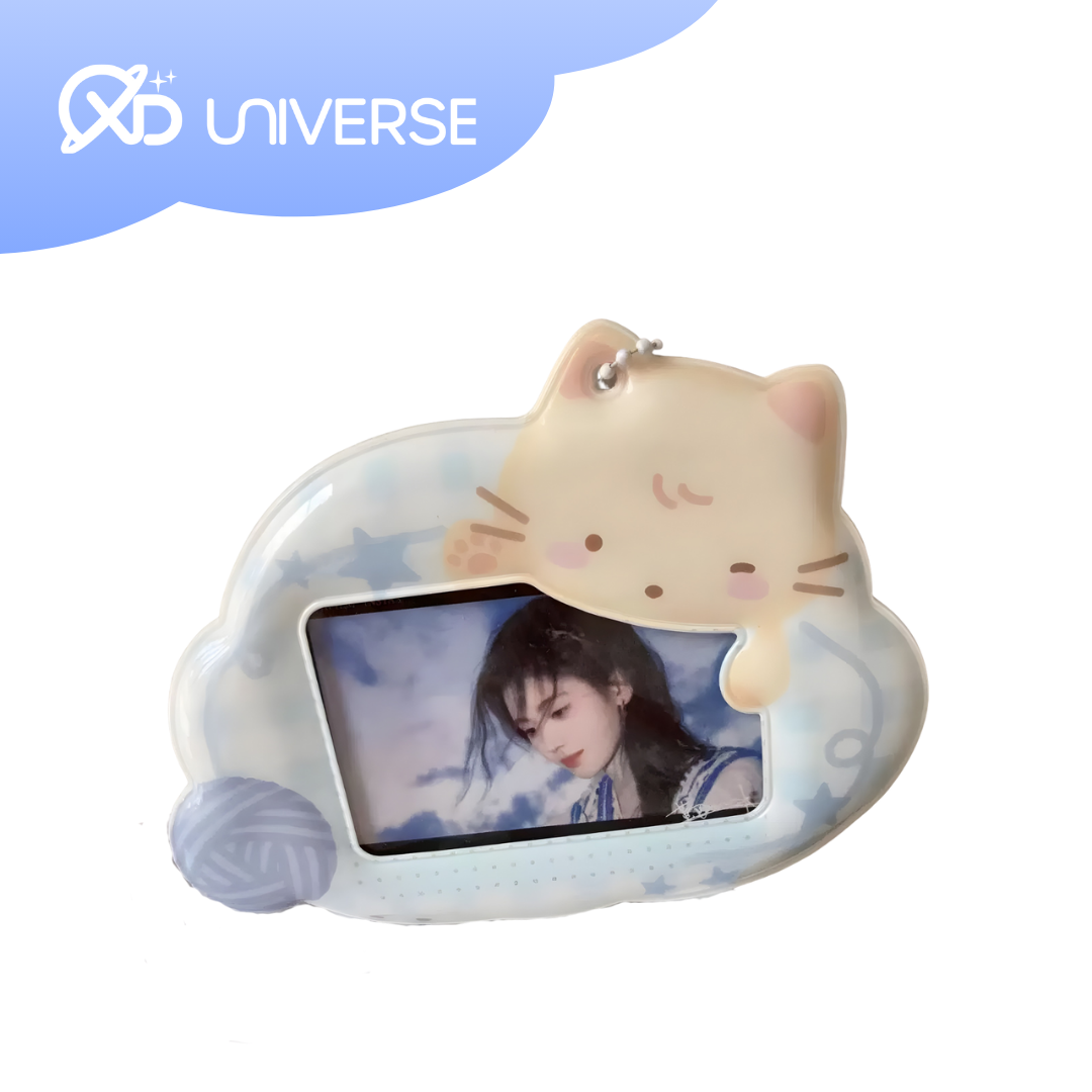 BLUE CAT PHOTOCARD HOLDER