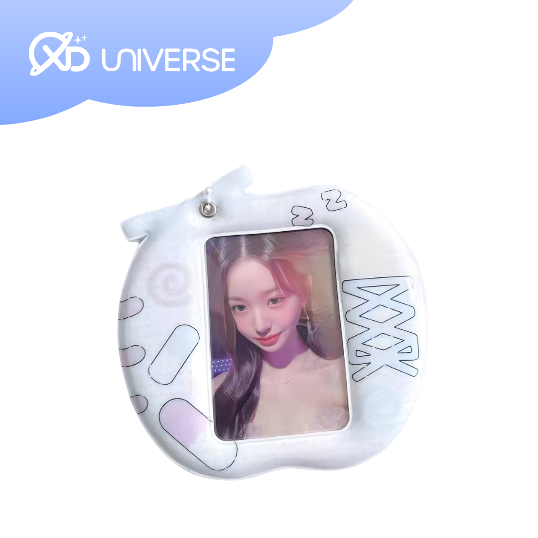WHITE APPLE PHOTOCARD HOLDER