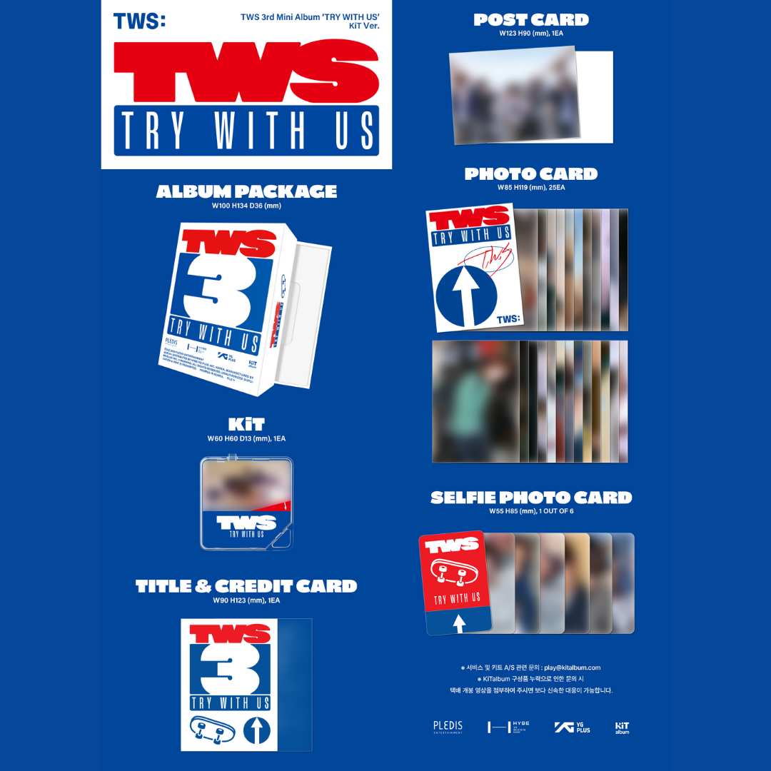 TWS 3rd Mini Album 'TRY WITH US' (KiT Ver.)