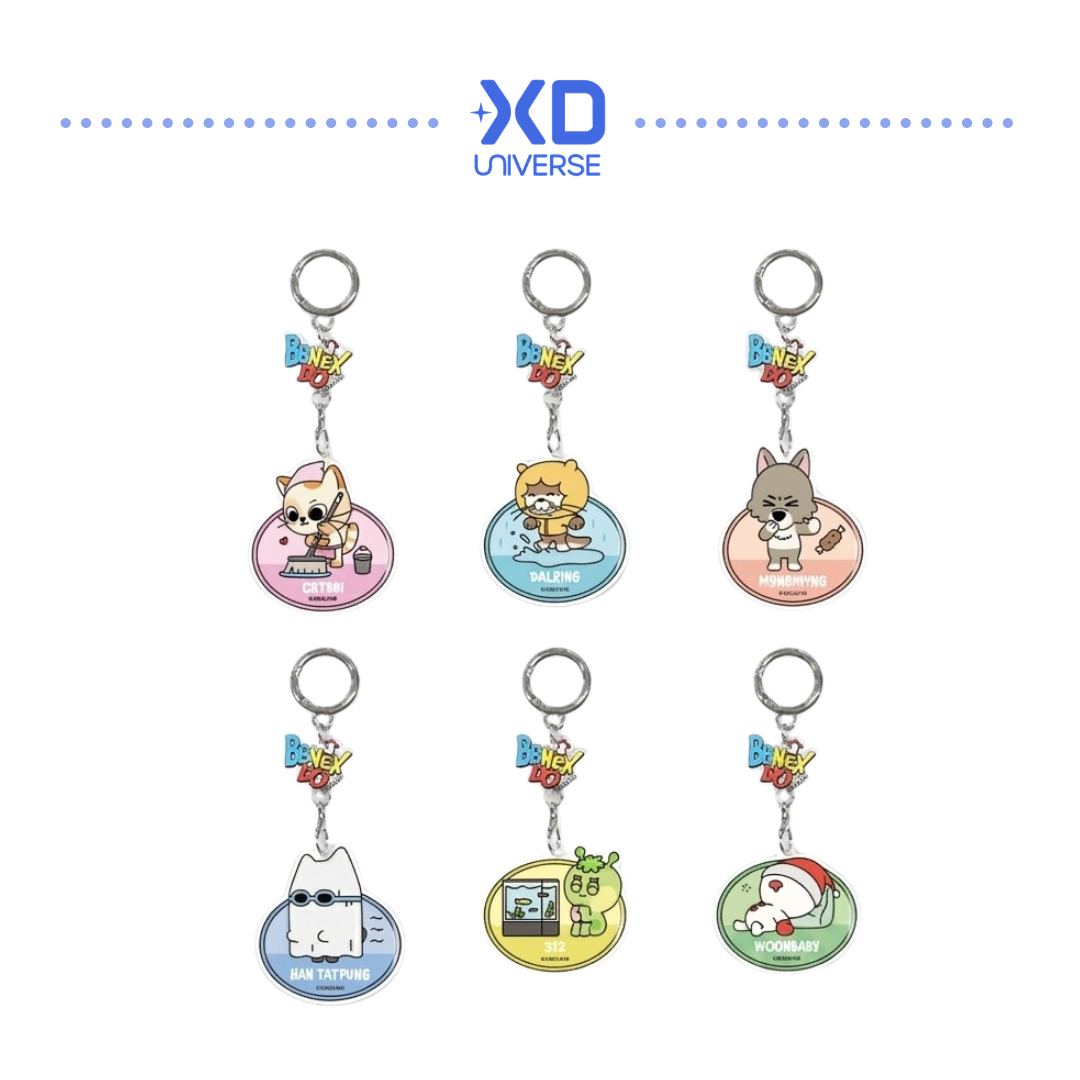 BOYNEXTDOOR BBNEXDO OFFICIAL MERCHANDISE - ACRYLIC MAGNET KEYRING
