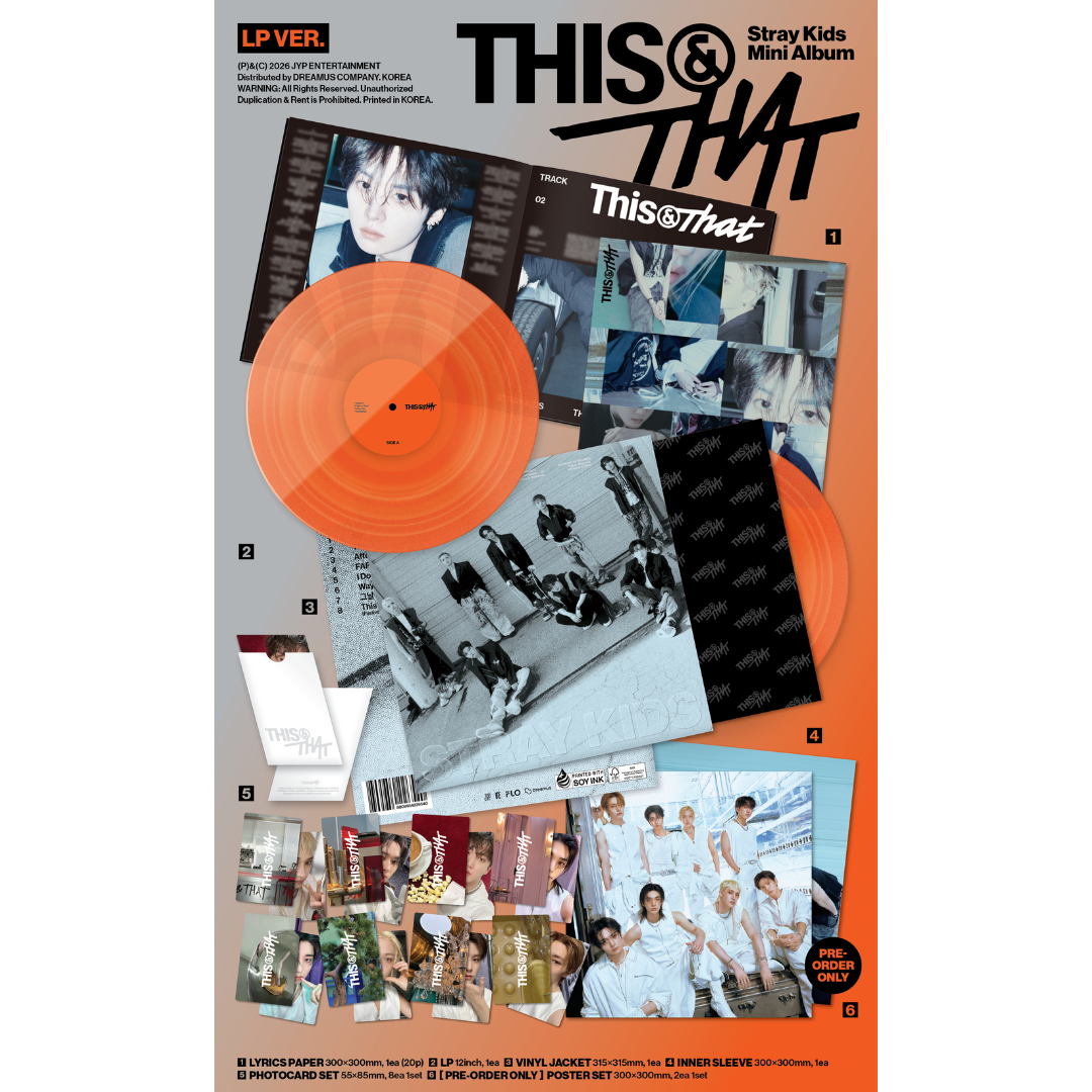 Stray Kids 10th Mini Album "THIS & THAT" - LP VER.