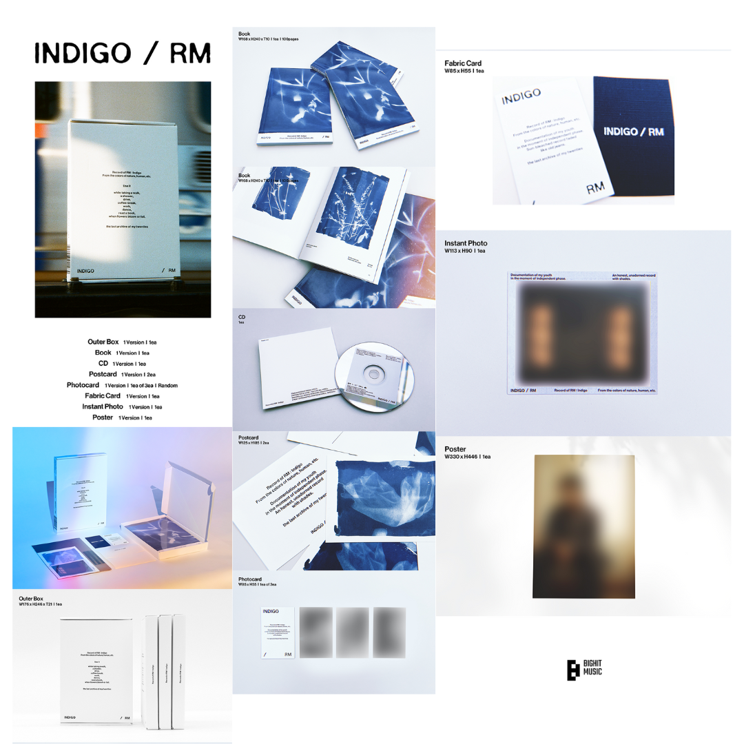 BTS - RM - INDIGO - Book Edition ver