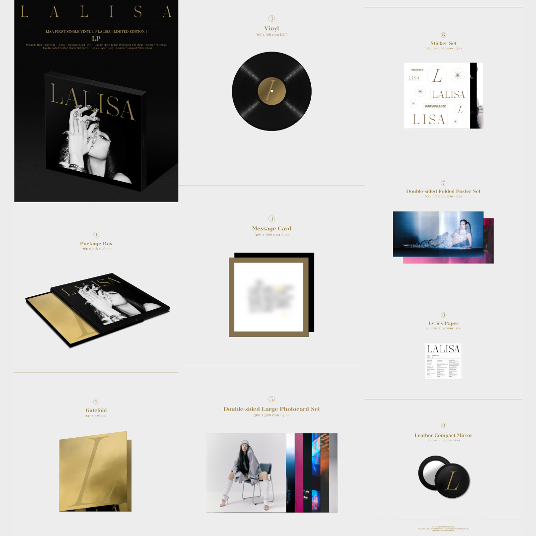 BLACKPINK LISA - LALISA - LP ver