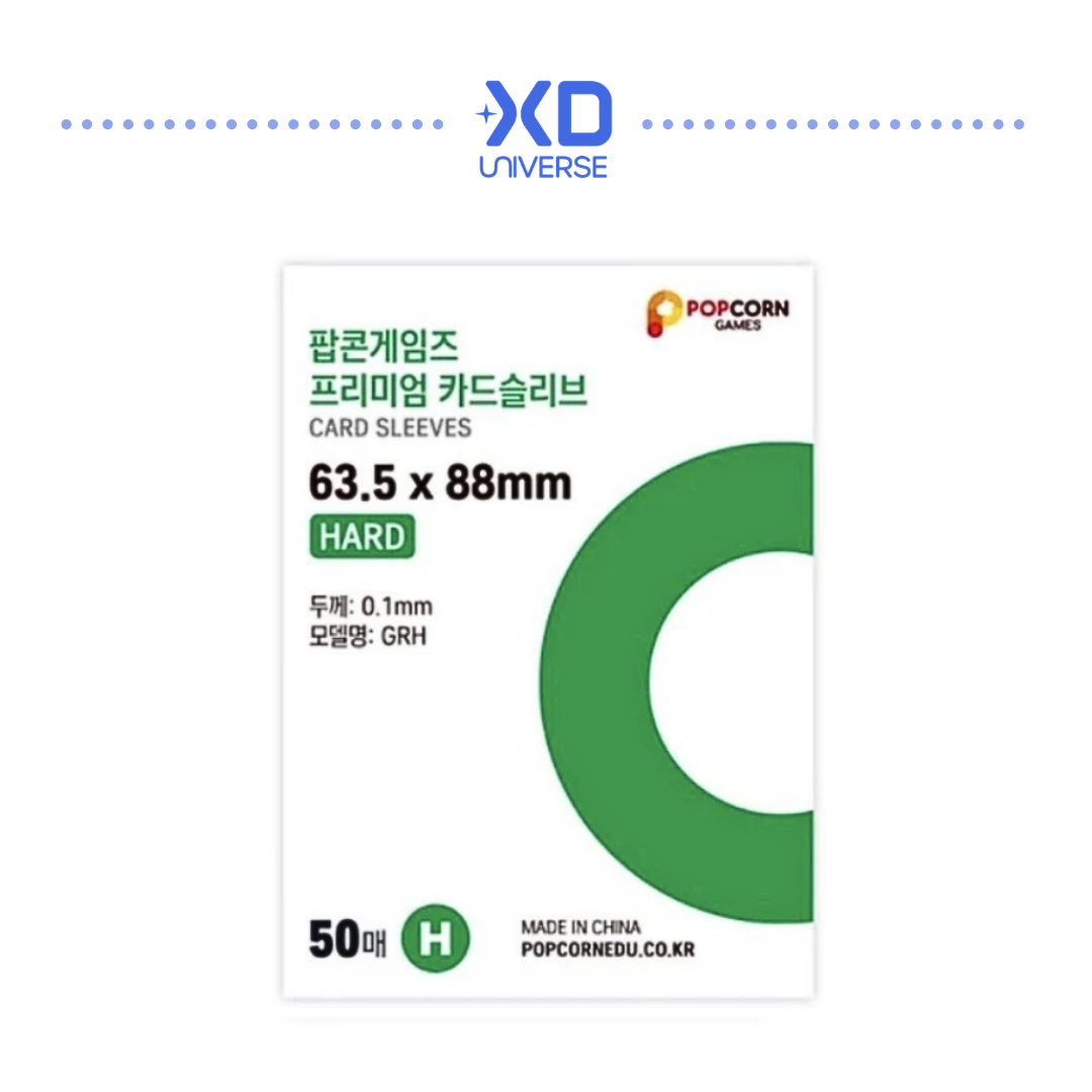 Popcorn Premium Photocard Sleeve 50pcs (63.5 x 89mm)