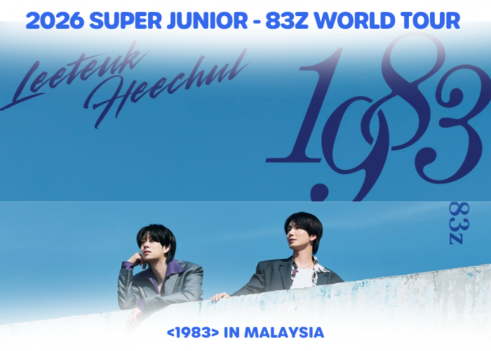 2026 SUPER JUNIOR-83z (Leeteuk, Heechul) FANCON TOUR [1983]