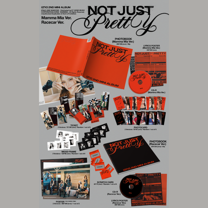 IZNA - 2ND MINI ALBUM - [Not Just Pretty] -[PHOTOBOOK VER]