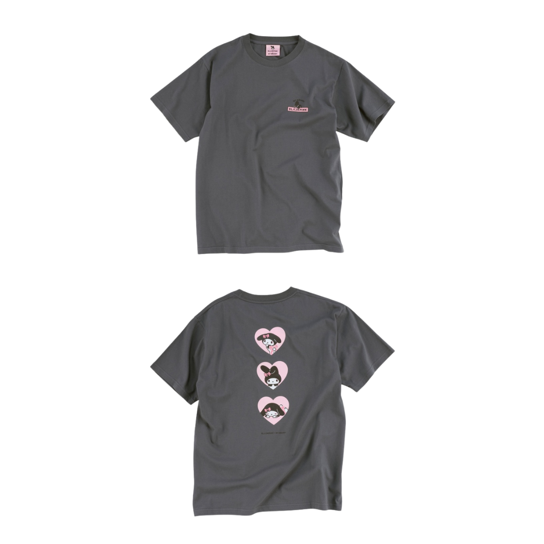 [BLACKPINK × My Melody] My Melody - (GRAY) T-shirt