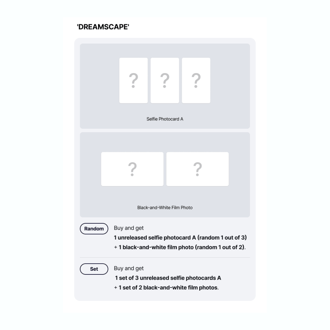 [PREORDER DEADLINE 16/10] SEVENTEEN JxJ 1st Mini Album ‘DREAMSCAPE’ - Standard ver.