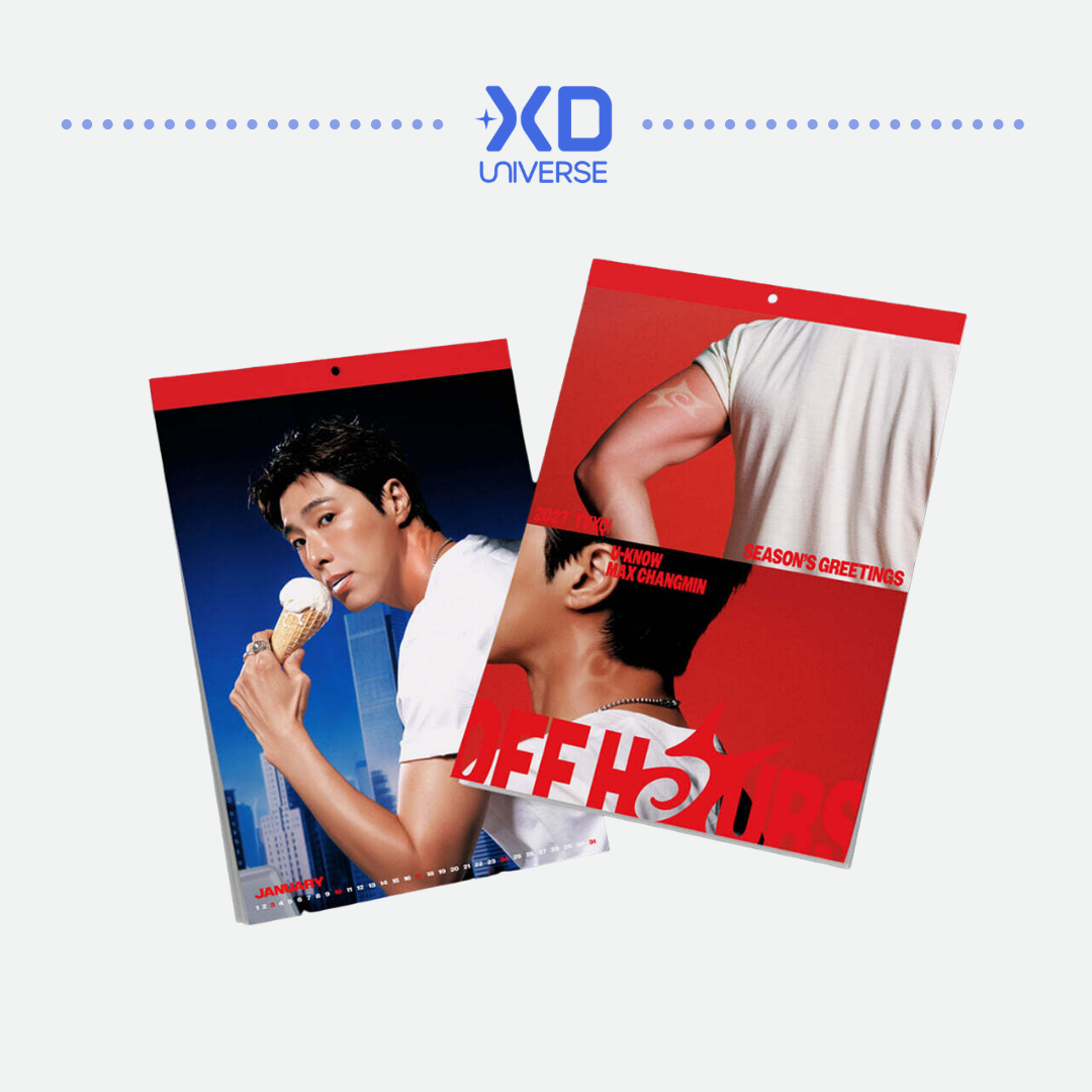 [PREORDER DEADLINE 17/10] TVXQ! 2027 Season's Greetings (Wall Calendar)