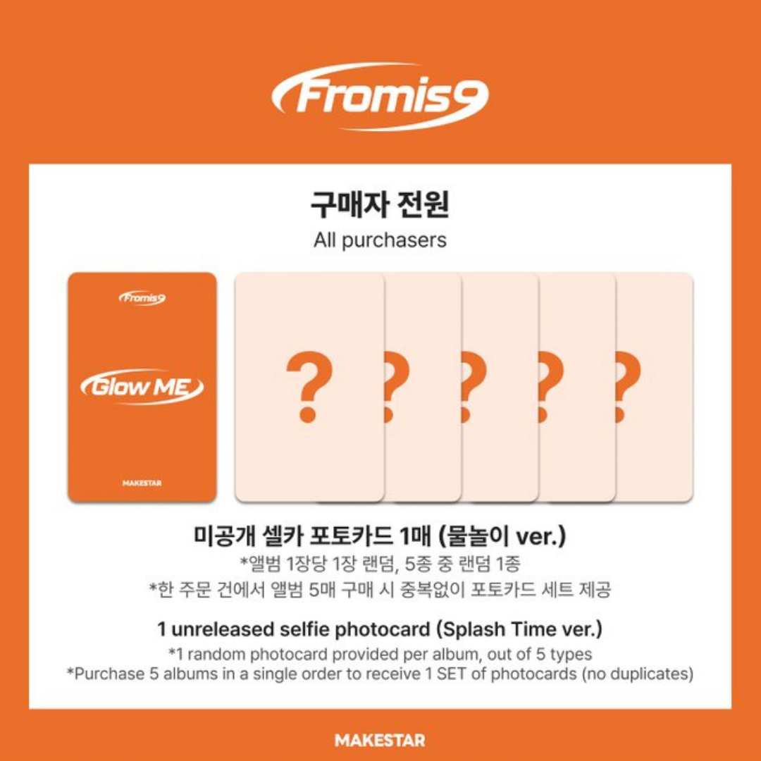 [PREORDER DEADLINE 18/7] fromis_9 THE 2ND ALBUM [Glow ME] - Photobook Ver.