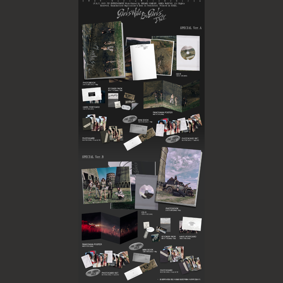 ITZY GIRLS WILL BE GIRLS - SPECIAL EDITION