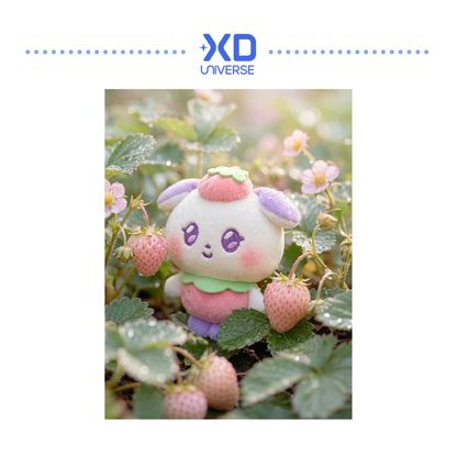 [PREORDER DEADLINE 18/6] ATEEZ MIGHTEEZ Berry Breezy Fairy - Fruit Plush Keyring