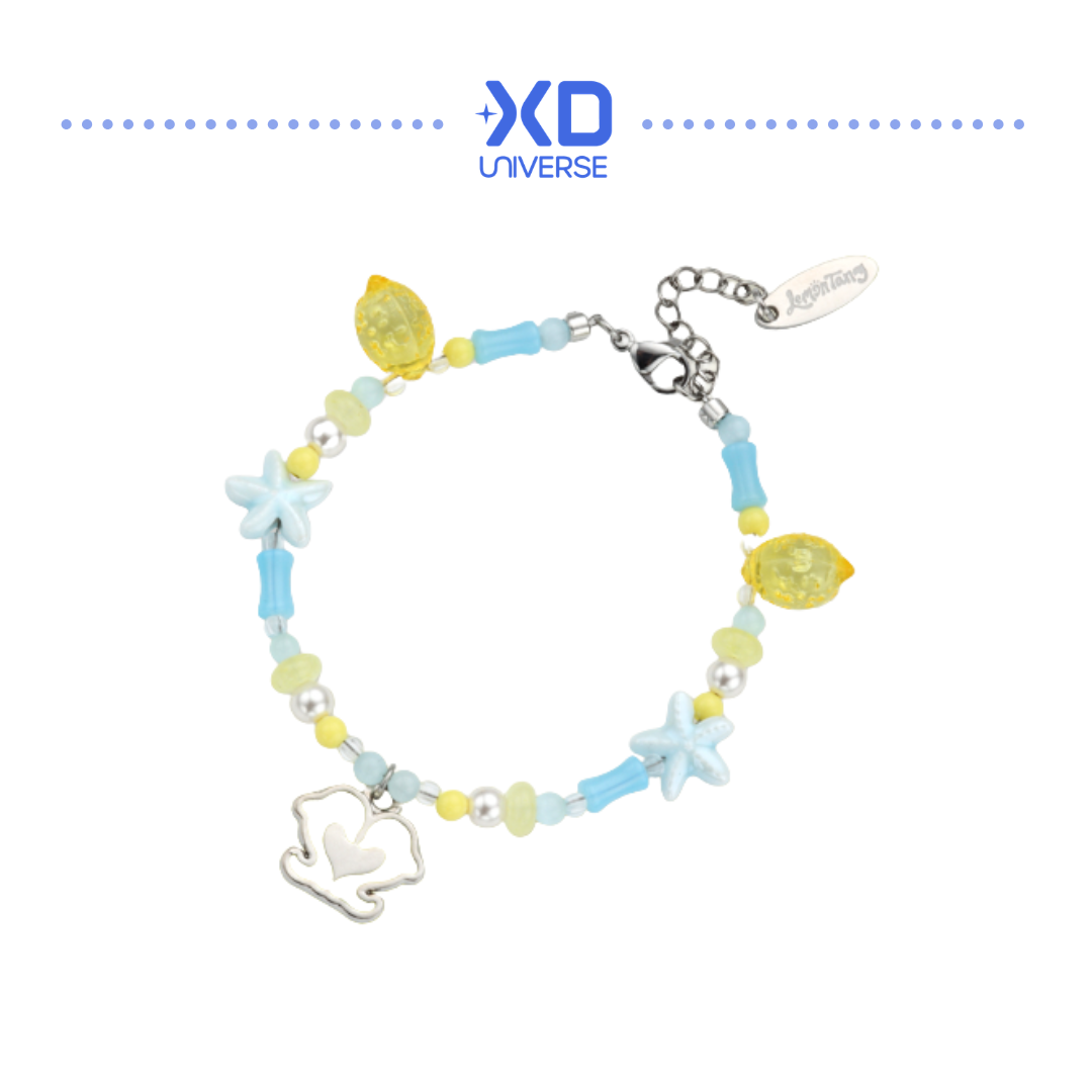 [PREORDER DEADLINE 10/7] Hearts2Hearts The 2nd Mini Album [Lemon Tang] Official Merchandise - Beads Bracelet Set