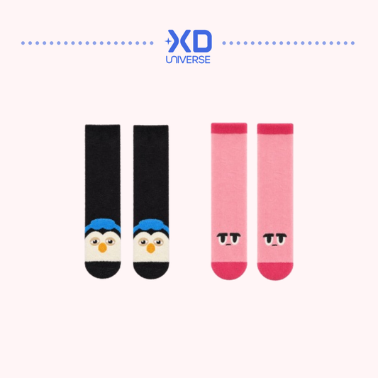 [PREORDER DEADLINE 29/3] EXO D.O. ZZirang-e & Charles OFFICIAL POP-UP [DAY OFF AIRLINE] MD - SLEEP SOCKS