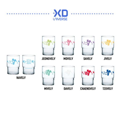 [PREORDER DEADLINE 17/7] TWICE JAPAN DEBUT 9th Anniversary POPUP STORE OFFICIAL GOODS - STACKING GLASS
