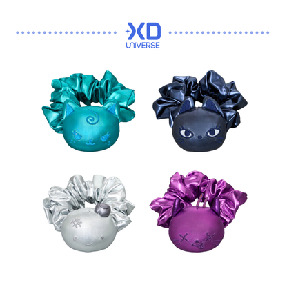 [PREORDER DEADLINE 7/8] aespa POP-UP STORE “KISS N TELL” Official Goods - Metallic Plush Scrunchie